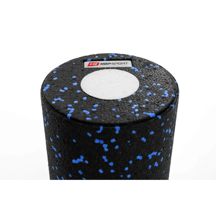 Роллер массажер (валик, ролик) Hop-Sport 3 в 1 EPP 33см HS-P033DYG черно-синий