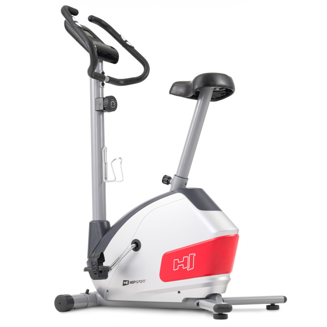 Велотренажер магнитный Hop-Sport HS-035H Leaf серебристый