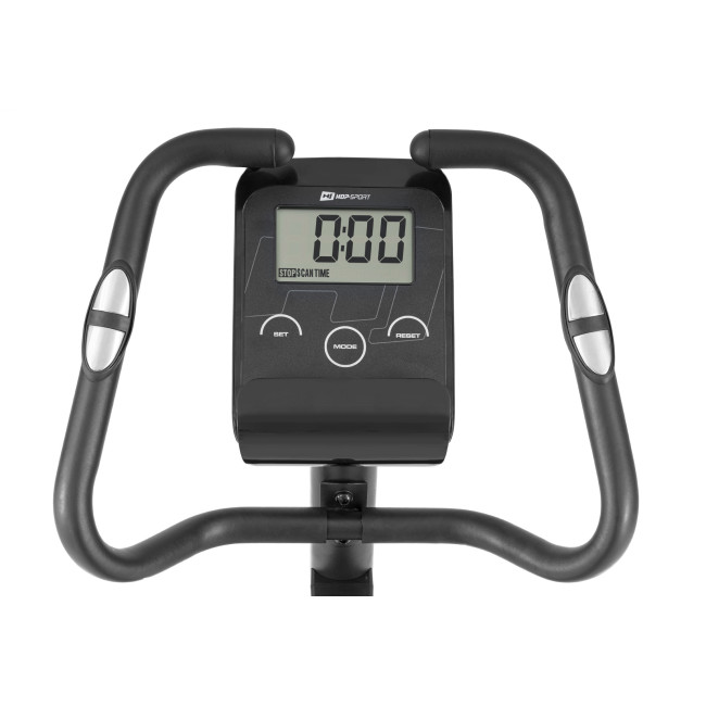 Велотренажер магнитный Hop-Sport HS-035H Leaf серебристый