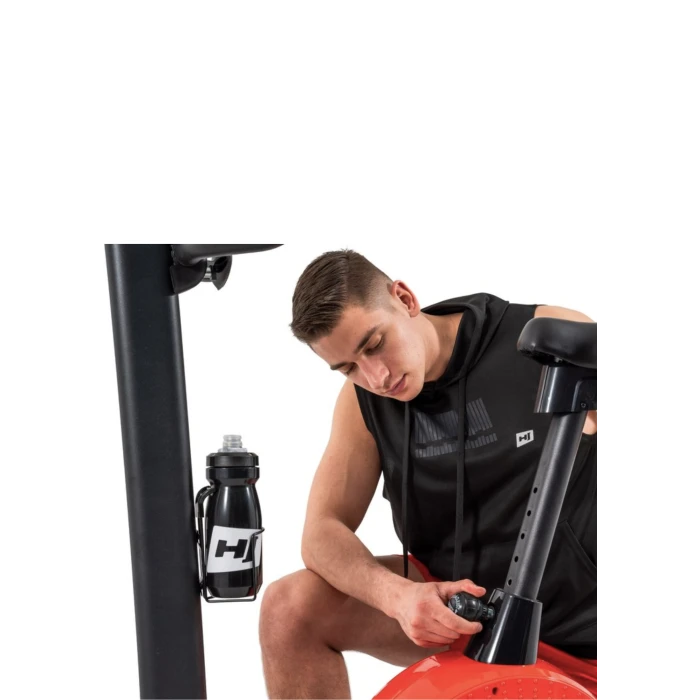 Велотренажер електромагнітний Hop-Sport HS-060H Exige чорно-червоний 2020