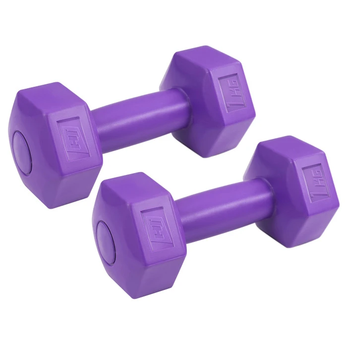 Гантели для фитнеса композитные Hop-Sport HS-C010DH 2х1кг