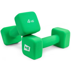 Гантелі для фітнесу неопренові квадратні Hop-Sport HS-V040DS 2х4кг