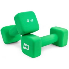 Гантели для фитнеса неопреновые квадратные Hop-Sport HS-V040DS 2х4кг