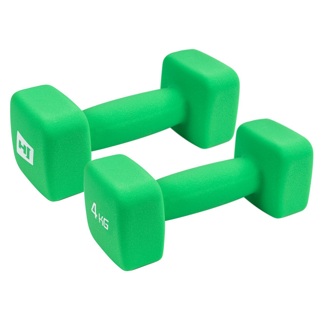 Гантелі для фітнесу неопренові квадратні Hop-Sport HS-V040DS 2х4кг