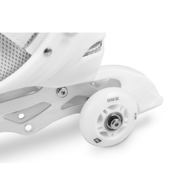 Роликовые коньки 3в1 Hop-Sport HS-903 Motion S (размер) Бело-мятные
