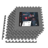 Мат-пазл Hop-Sport EVA 1см HS-A010PM - 6 частей серый