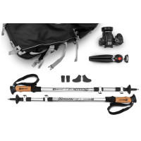 Трекінгові палиці Hop-Sport Nordend Pro сріблясті