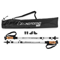 Трекінгові палиці Hop-Sport Nordend Pro сріблясті