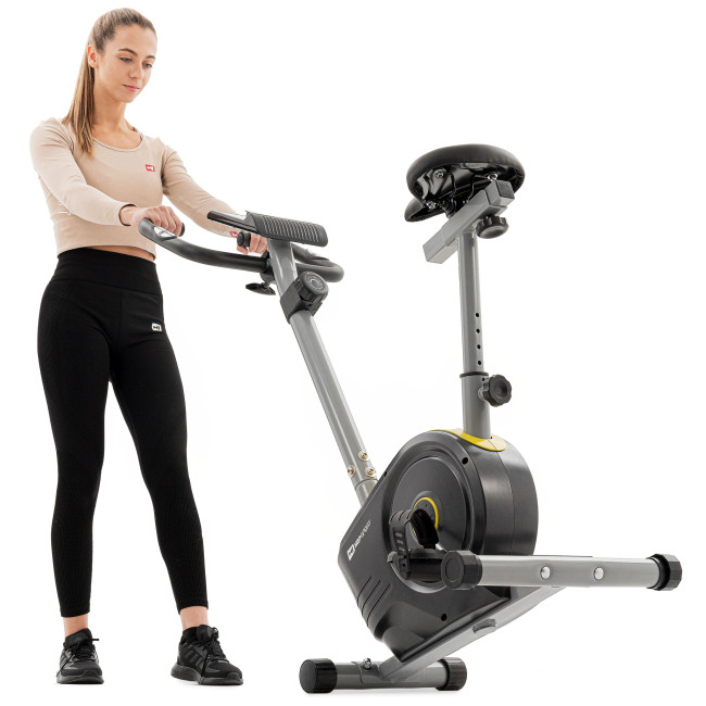 Велотренажер магнитный Hop-Sport HS-2050H Sonic желтый