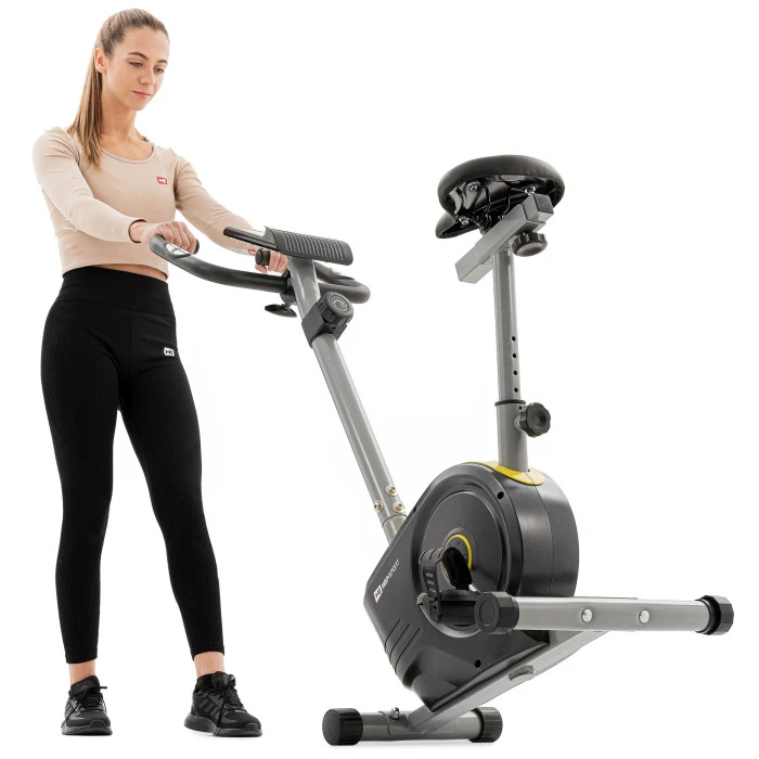 Велотренажер магнітний Hop-Sport HS-2050H Sonic жовтий