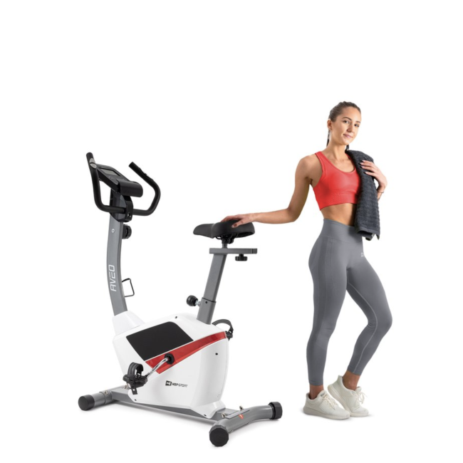 Велотренажер магнитный Hop-Sport HS-2090H Aveo белый