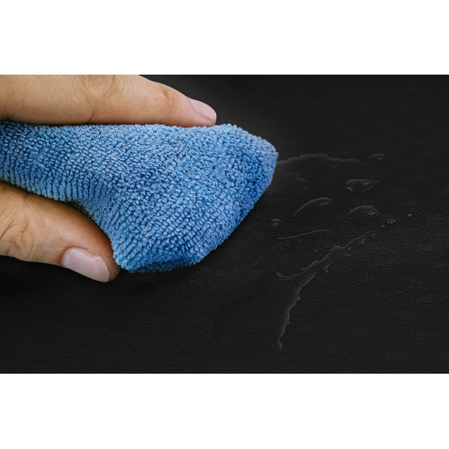 Мат для фитнеса TPE 0,6см HS-T006GM черный