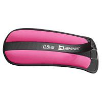 Обважнювачі для ніг та рук Hop-Sport HS-S001WB 2х0,5кг рожеві
