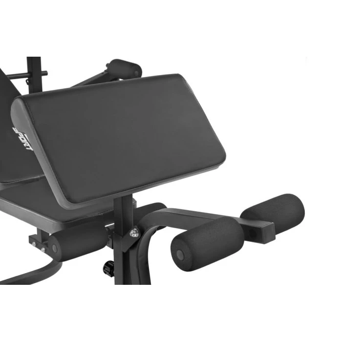 Набор Hop-Sport Premium 69кг со скамьей TX-020 и штангой