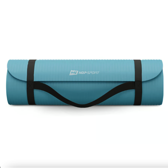 Коврик для йоги Hop-Sport HS-NB020GM NBR 2см светлый морской
