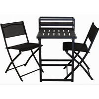 Комплект балконной мебели Jumi Kirbi с тумбой + 2 кресла.