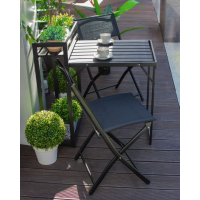 Комплект балконной мебели Jumi Kirbi с тумбой + 2 кресла.