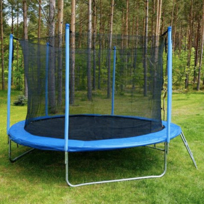 Батут Jumi Motion Sport Line 10ft (305см) с внутренней сеткой синий