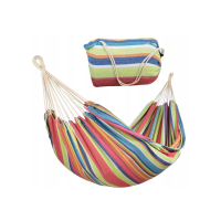 Гамак гавайський Jumi Garden тканинний з чохлом кольоровий