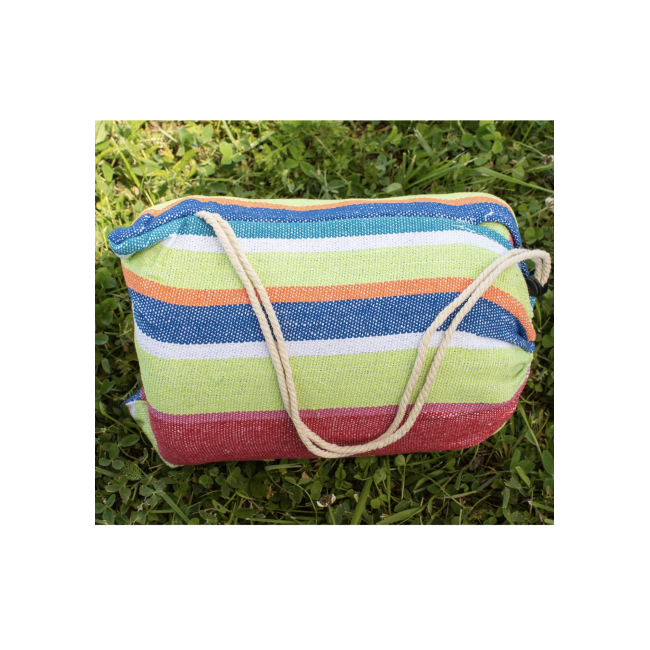 Гамак гавайський Jumi Garden тканинний з чохлом кольоровий