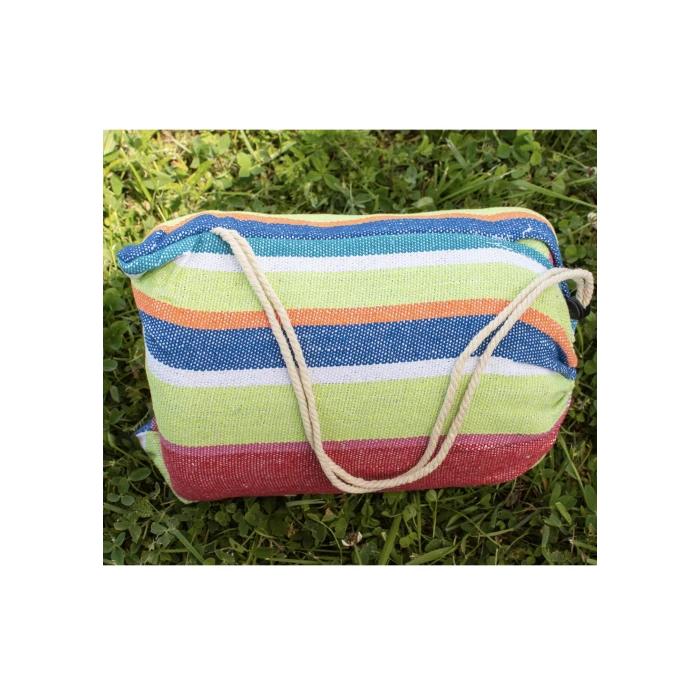 Гамак гавайский Jumi Garden тканевый с чехлом цветной.