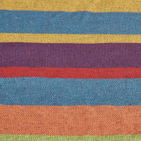 Гамак гавайський Jumi Garden тканинний з чохлом кольоровий