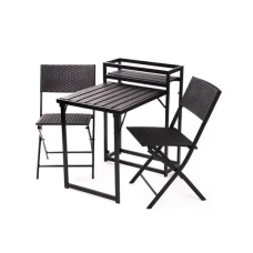 Комплект балконной мебели Jumi Kirbi с тумбой + 2 кресла.