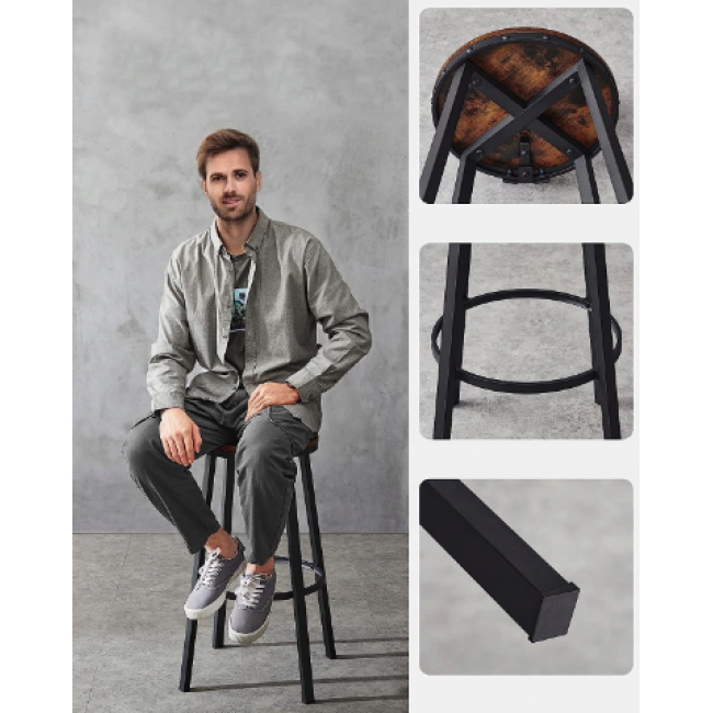 Барный стул Leobert Comfy 2 штуки Loft