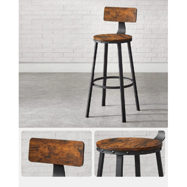 Барный стул Leobert Comfy 2 штуки Loft