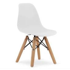 Детский стульчик Leobert Zubi со спинкой белый