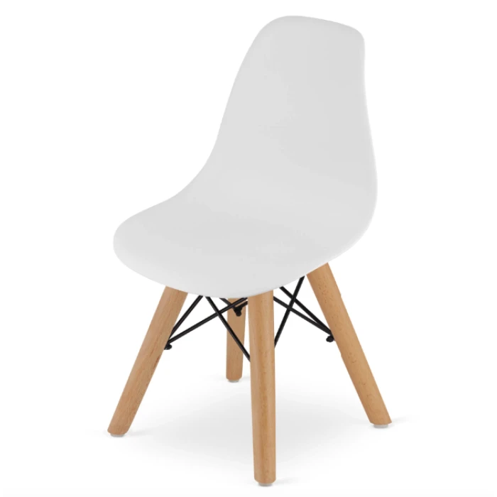 Детский стульчик Leobert Zubi со спинкой белый