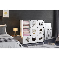 Модульный шкаф-органайзер Leobert Kids для детских игрушек белый