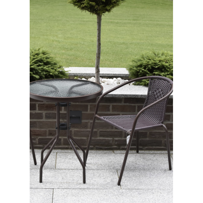 Садове крісло Jumi Bistro коричневий