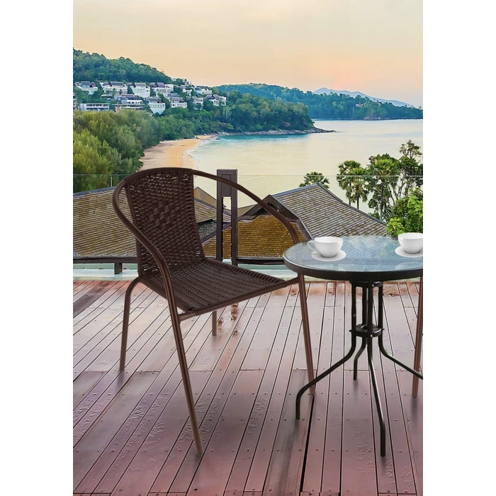 Садове крісло Jumi Bistro коричневий