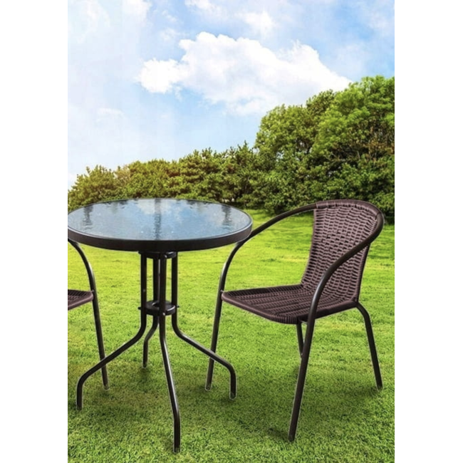 Садове крісло Jumi Bistro коричневий