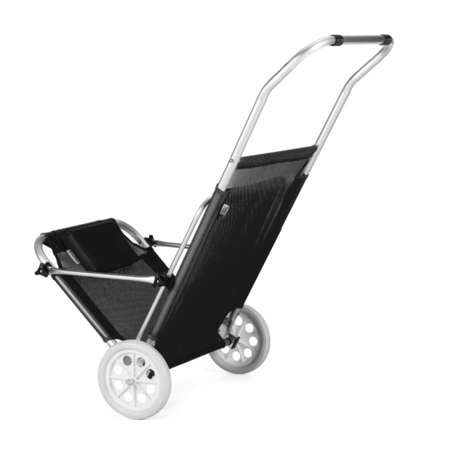 Шезлонг лежак Outtec Sun с черной крышей