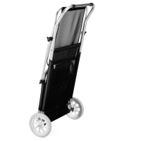 Шезлонг лежак Outtec Sun с черной крышей