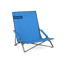 Раскладное кресло-лежак Outtec с чехлом синий