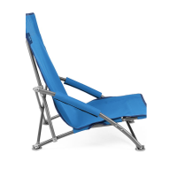 Розкладне крісло-лежак Outtec з чохлом синій