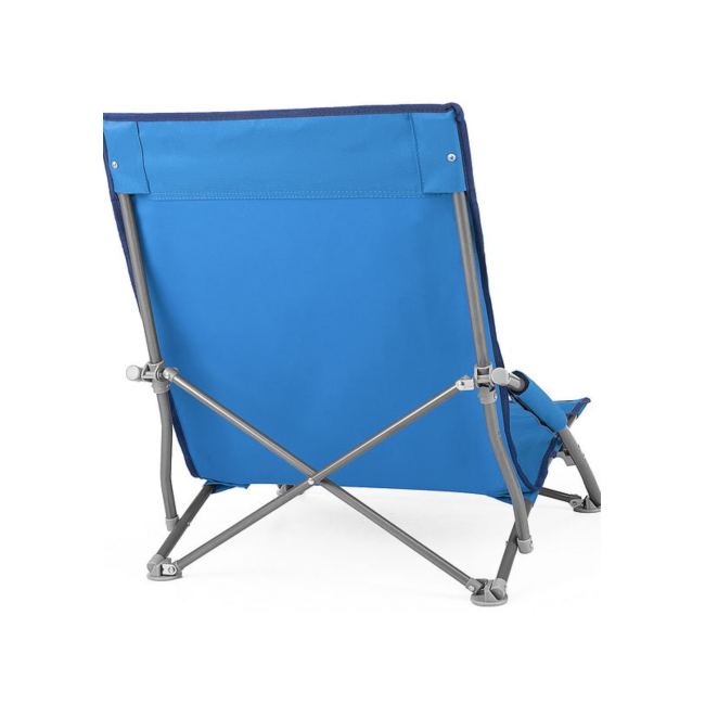 Раскладное кресло-лежак Outtec с чехлом синий