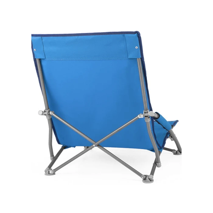 Раскладное кресло-лежак Outtec с чехлом синий