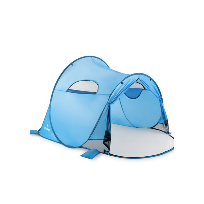 Саморозкладний намет-тент Outtec з віконцем XXL голубий