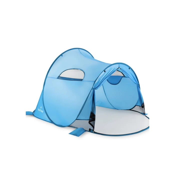 Саморозкладний намет-тент Outtec з віконцем XXL голубий