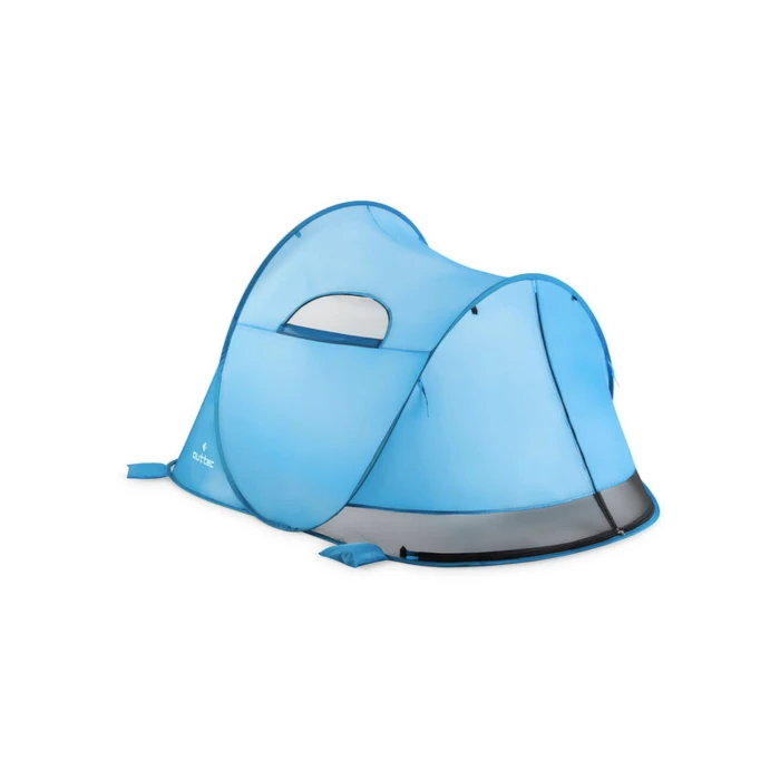 Саморозкладний намет-тент Outtec з віконцем XXL голубий