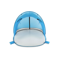 Саморозкладний намет-тент Outtec з віконцем XXL голубий