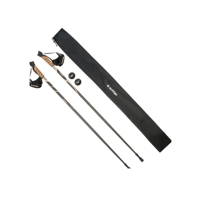 Трекинговые палки Outtec карбоновые 110см 1-секционные Anti-shock