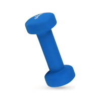 Гантели для фитнеса неопреновые Queenfit 2х1,5кг светло-синий