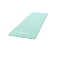 Коврик (мат) для фитнеса и йоги Queenfit NBR 1,5см бирюзовый