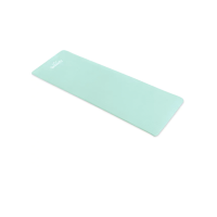 Коврик (мат) для фитнеса и йоги Queenfit NBR 1,5см бирюзовый