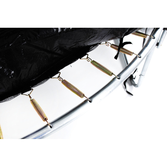 Батут SJ 13ft (404см) синій із зовнішньою сіткою